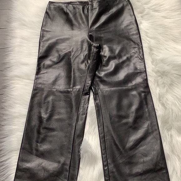 DANIER Luxe 💯% Leather Pants (size 8) - Picture 10 of 15